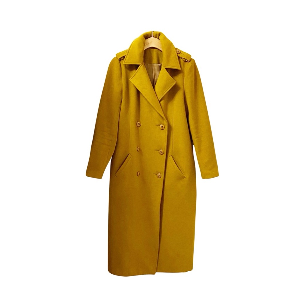 VINTAGE - DOUBLE BREASTED LONG COAT